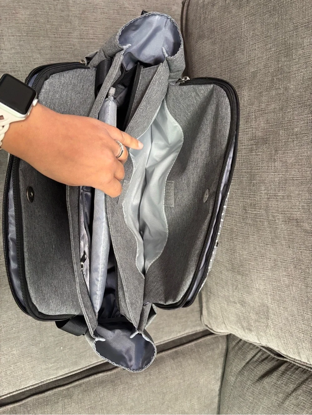 Lekebaby Diaper Tote  bag